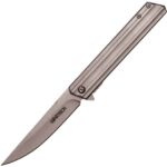 8.5" Assisted Open Pocket Knife Silver